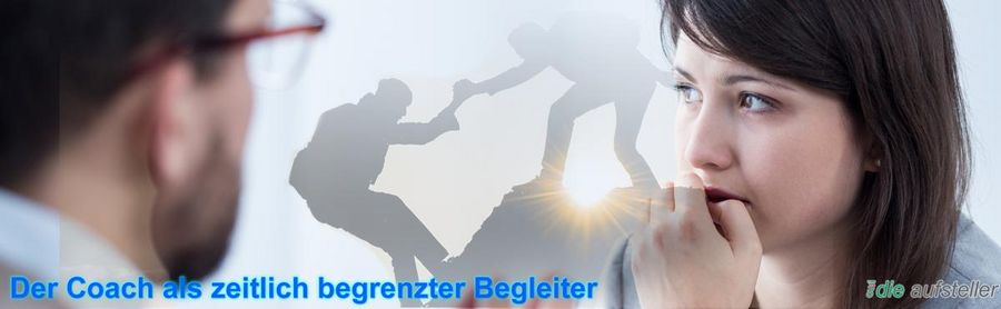 Coaching unterstützt Sie bei: Der Lösungsfindung, Problemsituationen, Lebenskrisen, Unruhezuständen, Energiemangel,  der Konfliktlösung, der De-Blockierung, Psychosomatischen Schmerzen, Angstzuständen, Panikattacken, Übergewicht - owi die Aufsteller - www